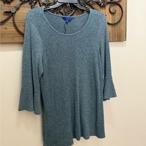 Apt. 9 Women's Teal Knit Blouse